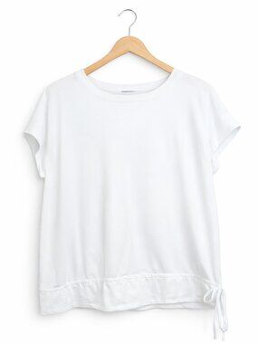 BANANA REPUBLIC | White Tie Up Top – Women’s Small